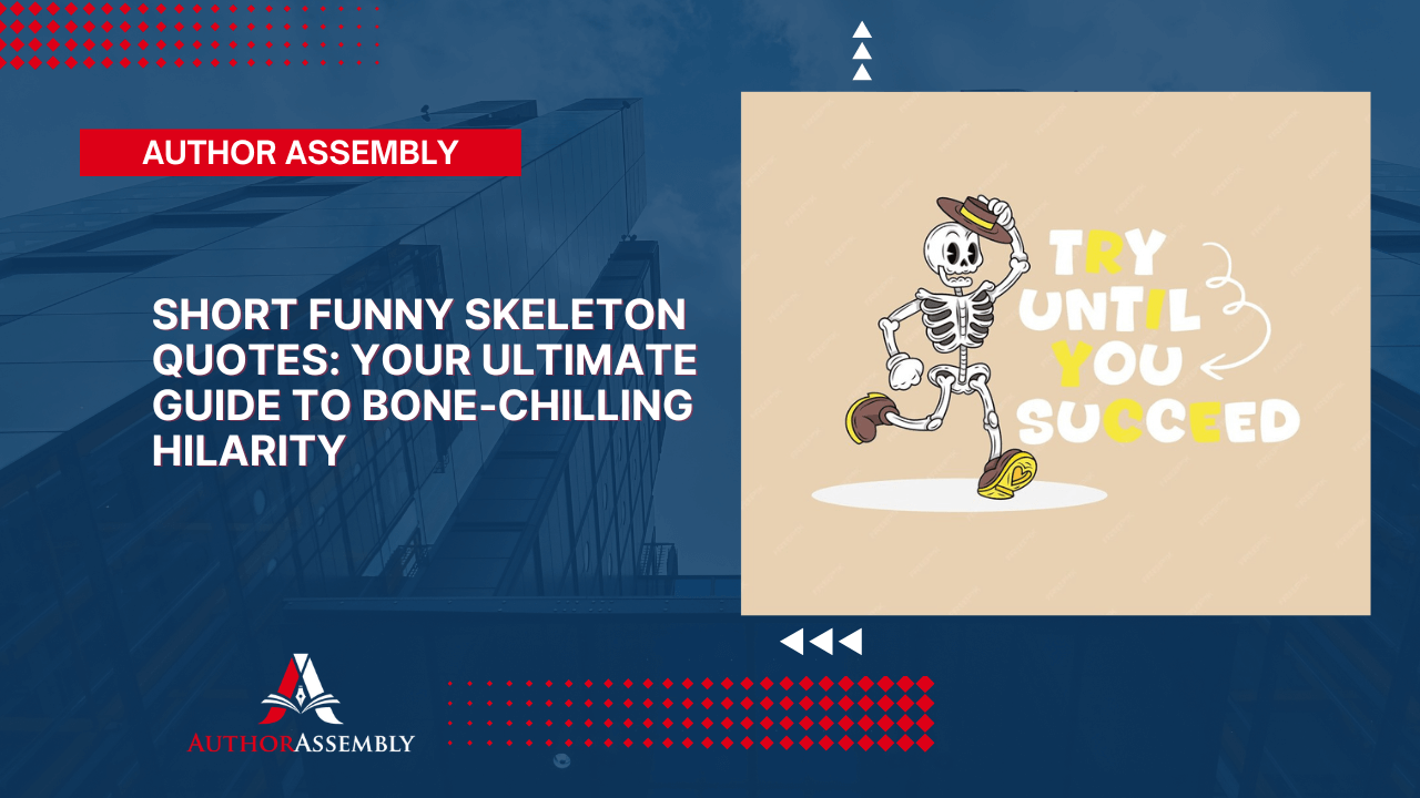 An Instagram post mockup showing a skeleton-themed photo with a funny caption and lots of engagement.