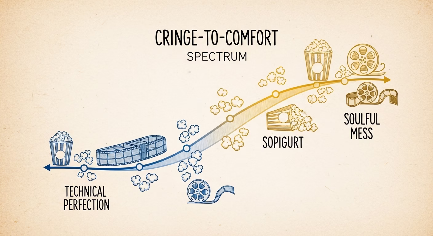 Cringe to comfort scale data visualization
